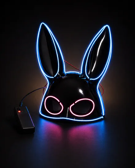 Black Bunny mask